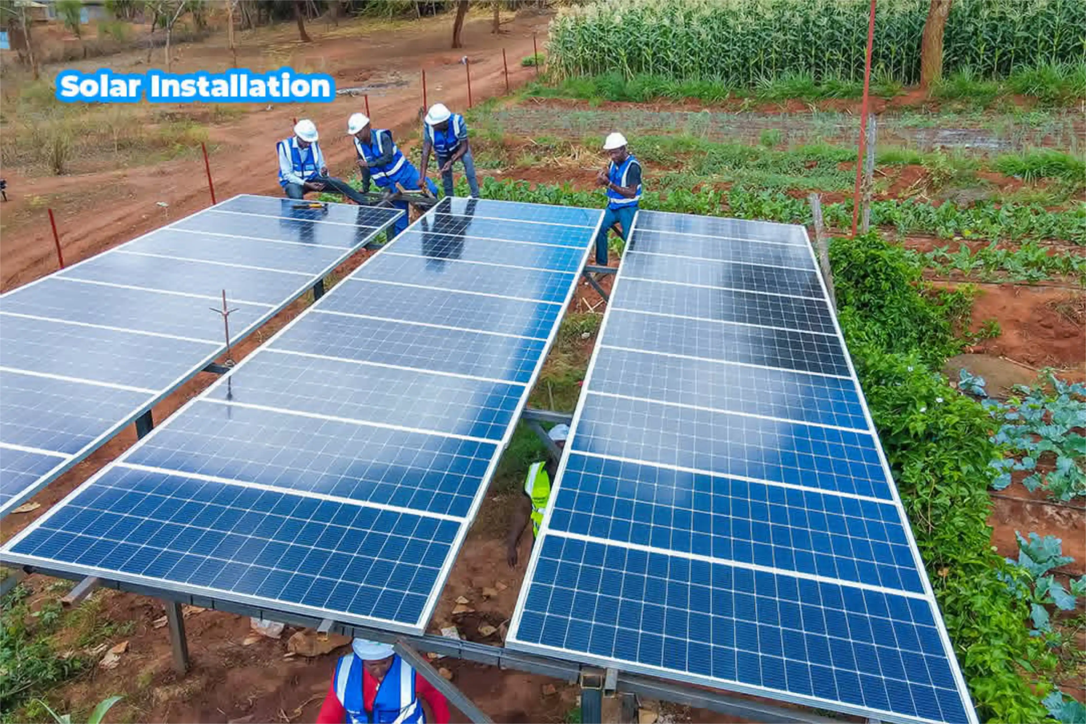 Solar powered borehole system