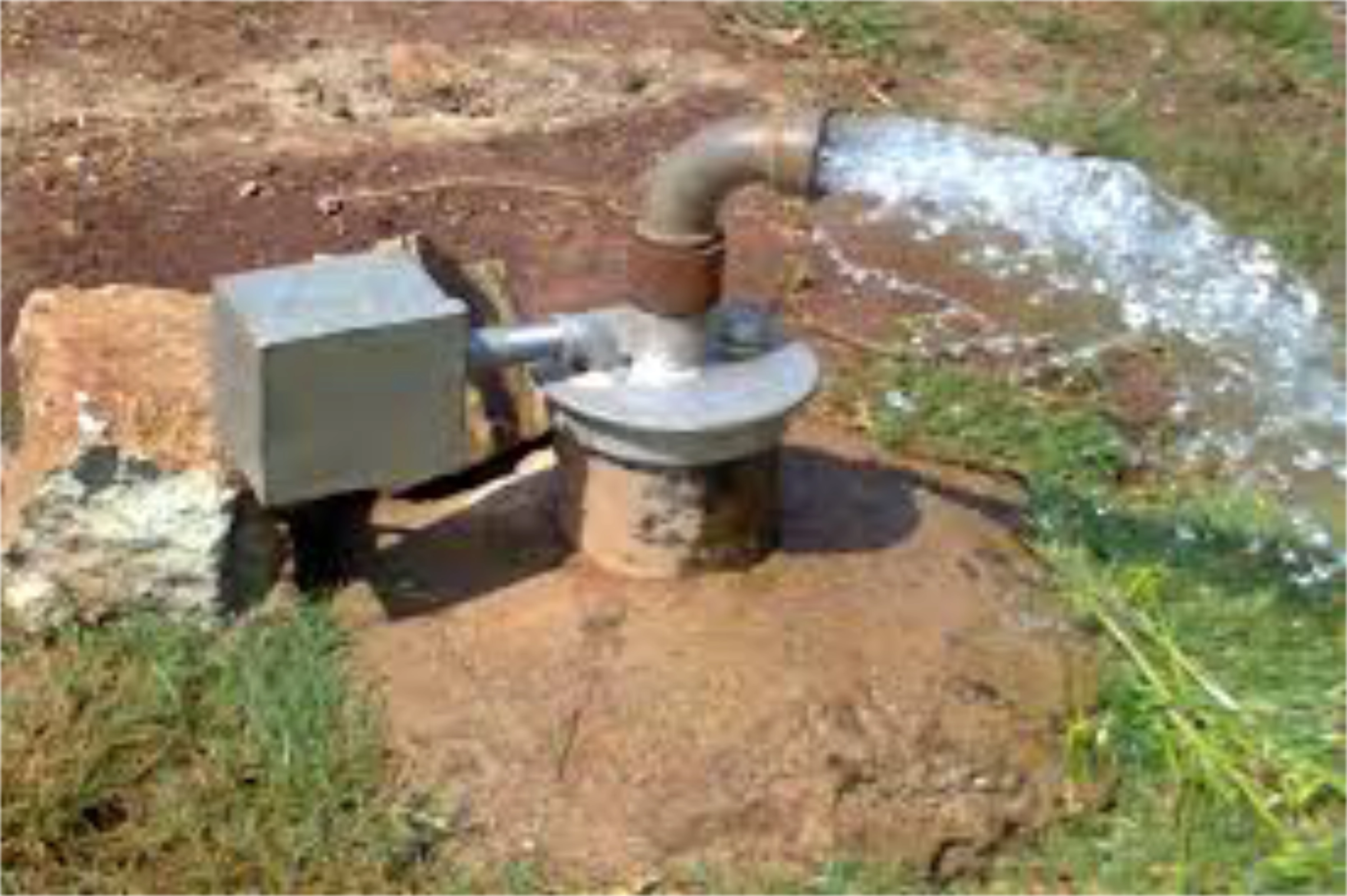 Rural community borehole water supply system